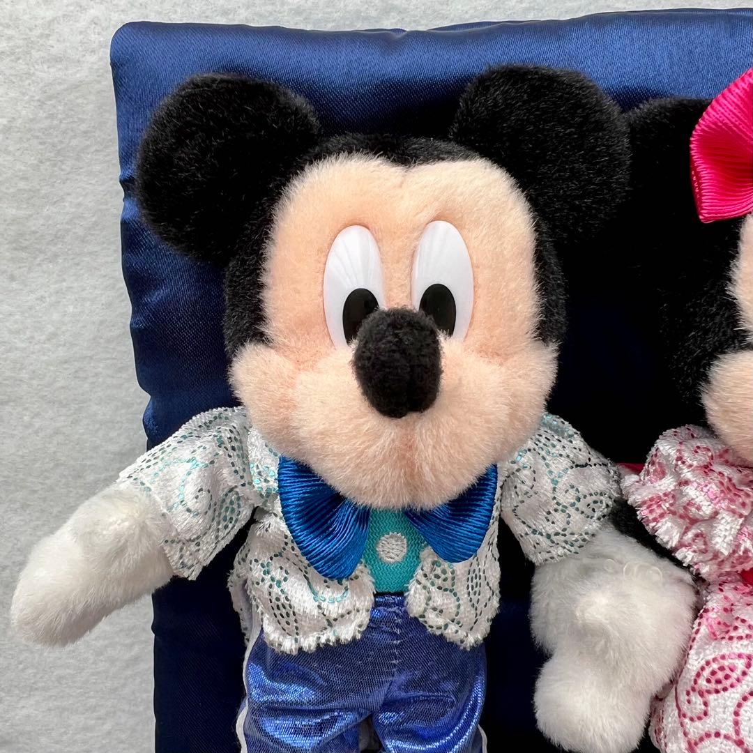 限定品】ディズニー 20周年 ぬいぐるみバッジ ぬいば ミッキー ミニー