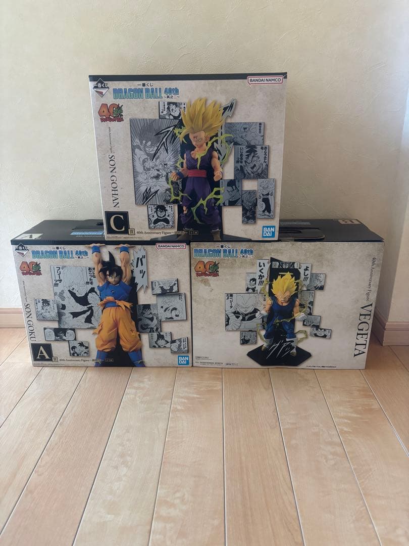 一番くじ　ドラゴンボール　40周年 其之二　A賞・B賞・C賞セット