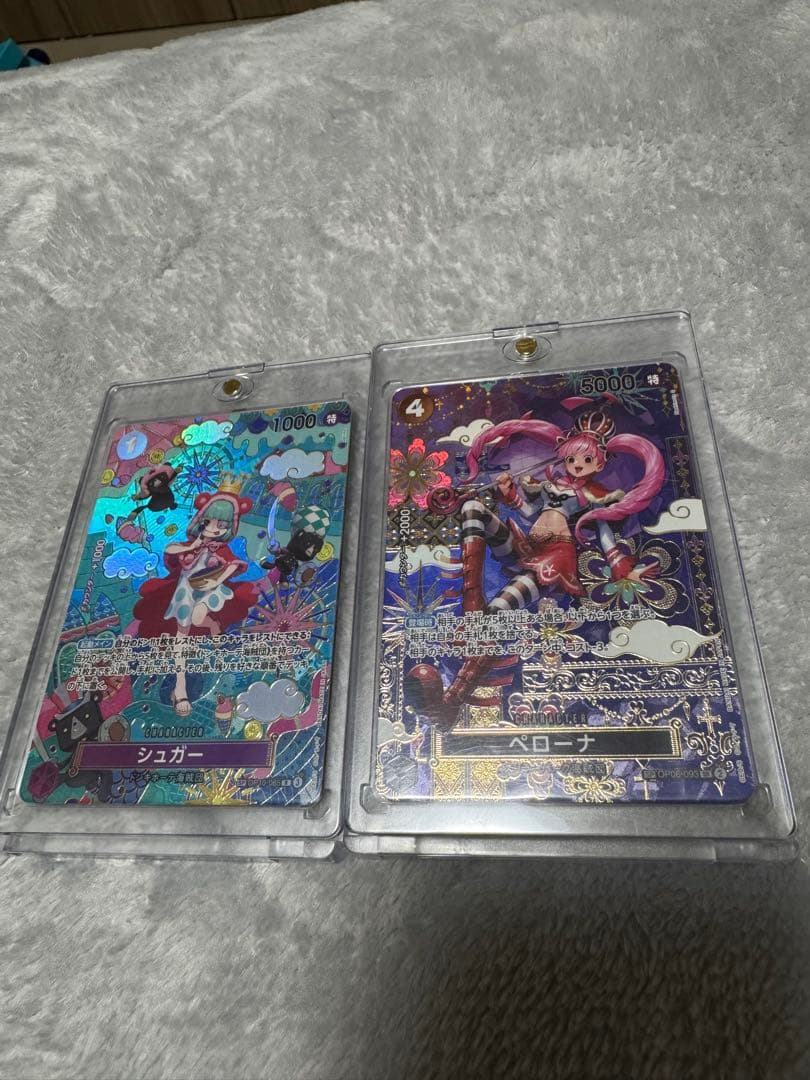 ワンピースカード　蒼海の七傑　SP ペローナ　シュガー ワンピース OP14 蒼海の七傑 ペローナ SP OP06-093 SR - メルカリ
