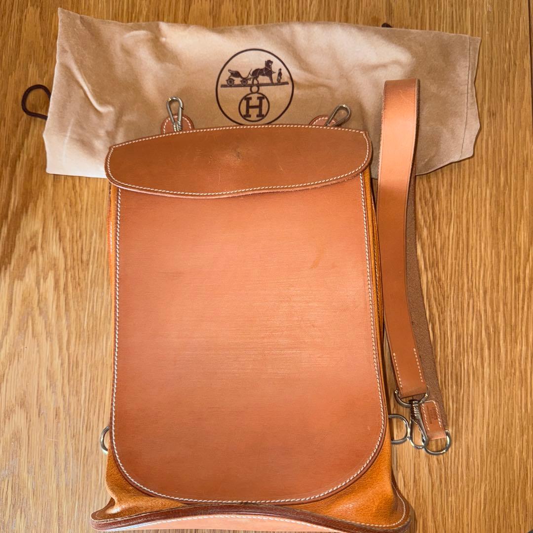 HERMES シェルパPM 保存袋付き