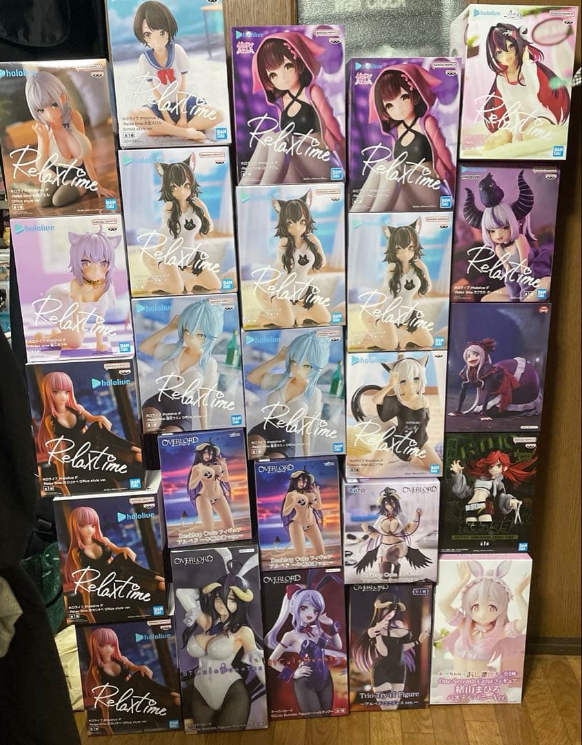 美少女プライズ フィギュア まとめ売り ホロライブ オバロ 白上フブキ