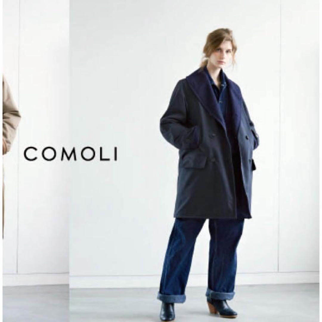 美品】COMOLI（コモリ） MACKINAW COAT マッキノウコート - メルカリ