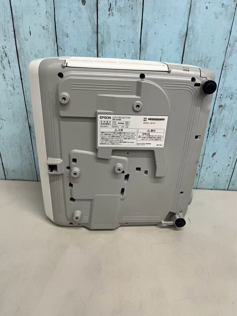 EPSON EB-535W プロジェクター 動作簡単確認 中古現状品 M-1 - メルカリ