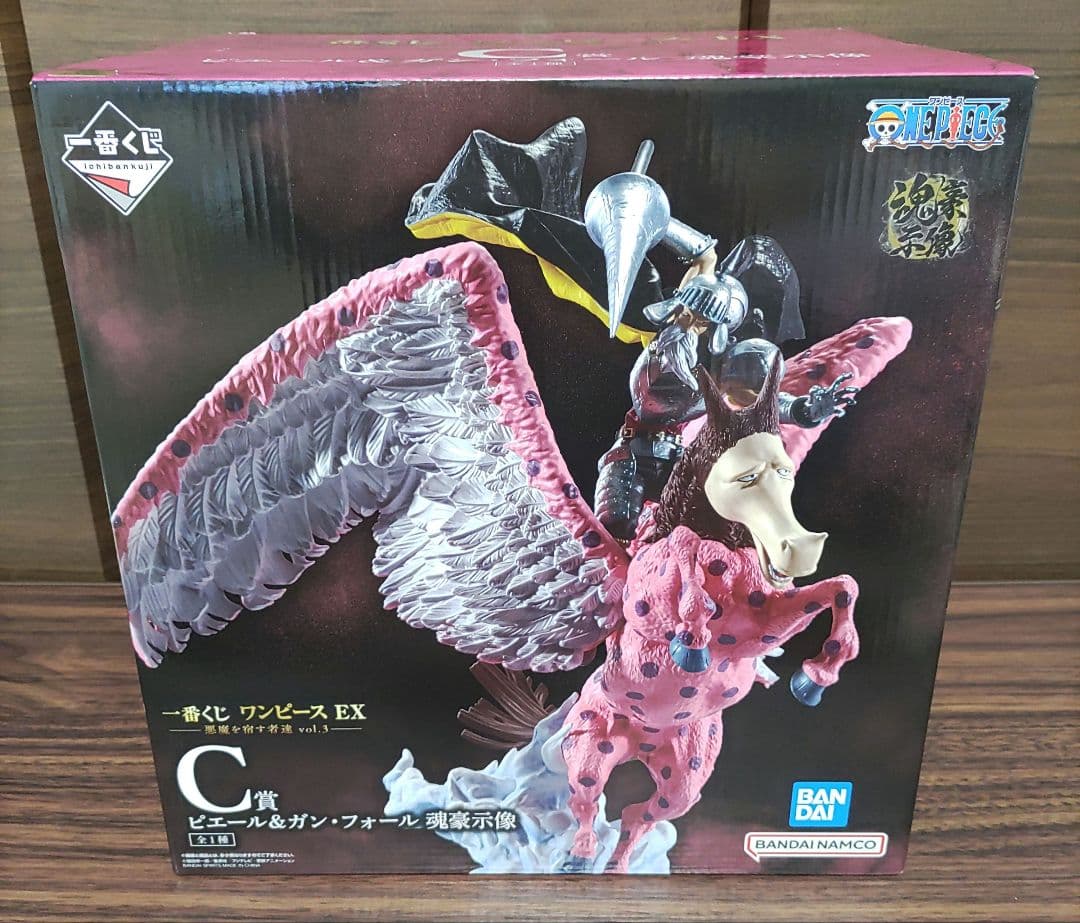 一番くじ　ワンピースEX C賞ピエール&ガン・フォール　魂豪示像