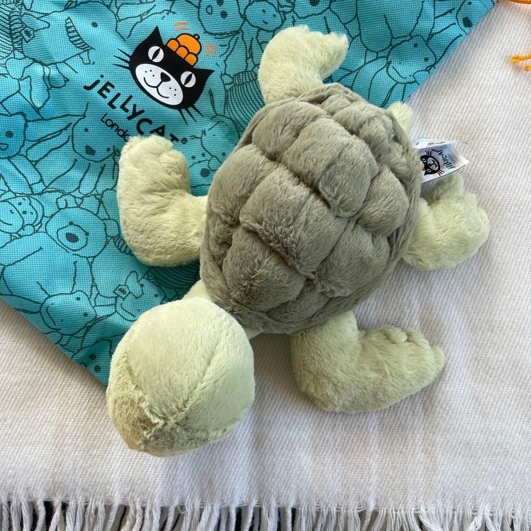 ジェリーキャット カメ ぬいぐるみ タートル jellycat - メルカリ