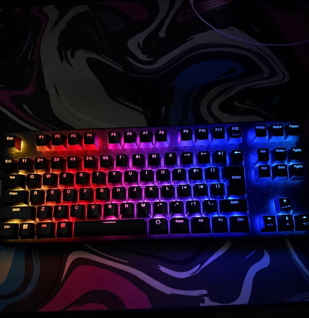 Ｙ.Ｙ REALFORCE GX1 RGBバックライトキーボード本体