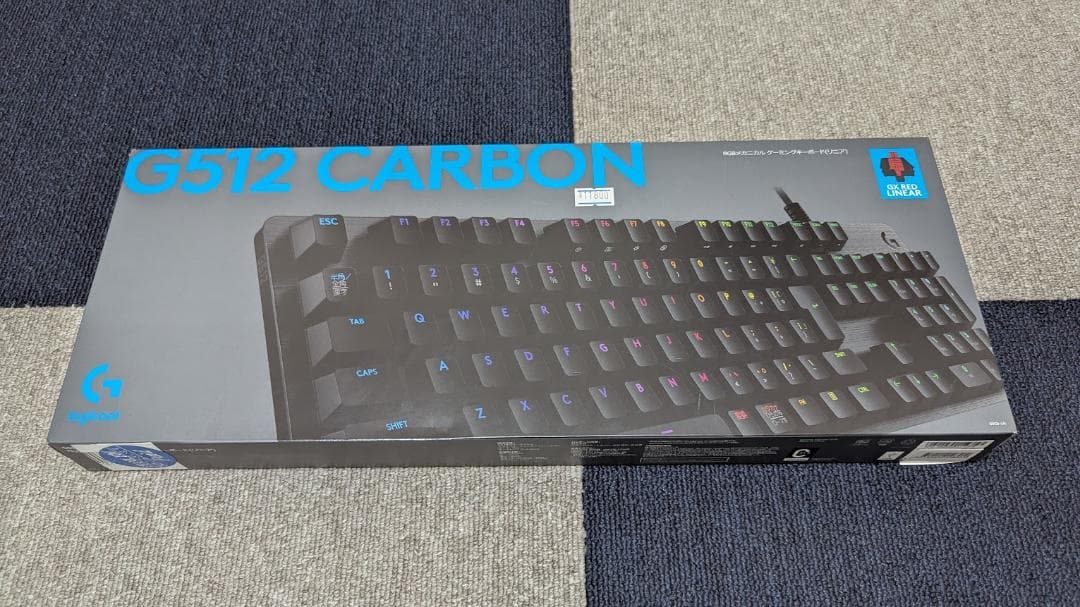 【未開封新品】logicool ゲーミング　キーボード　G512 CARBON