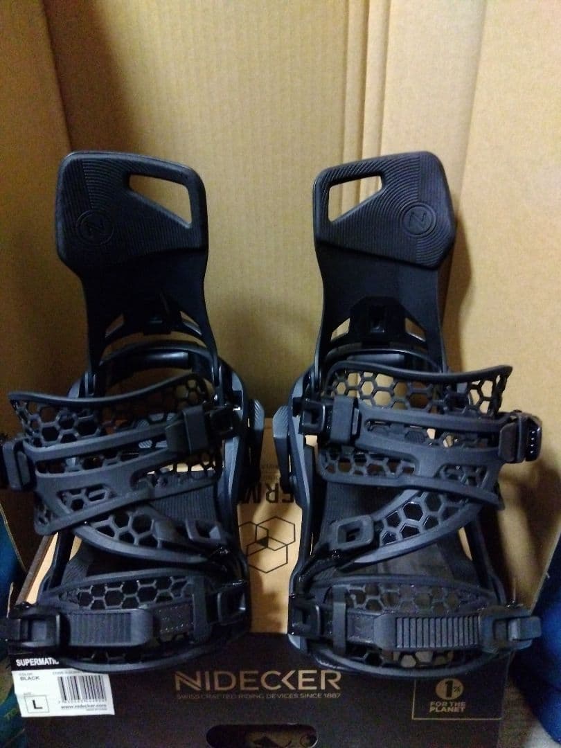 Nidecker Supermatic ビンディング L ブラック