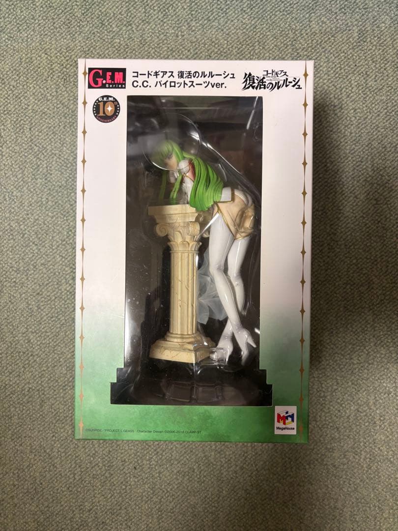 コードギアス　復活のルルーシュ　C.C.パイロットスーツver. フィギュア 抽選販売】G.E.M.シリーズ コードギアス 復活のルルーシュ C.C.