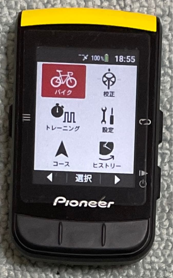 Pioneer CA600 GPSサイクルコンピューター