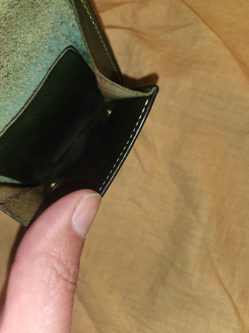 希少 ワイルドスワンズ PALM パーム 旧スワンロゴ コードバン 黒