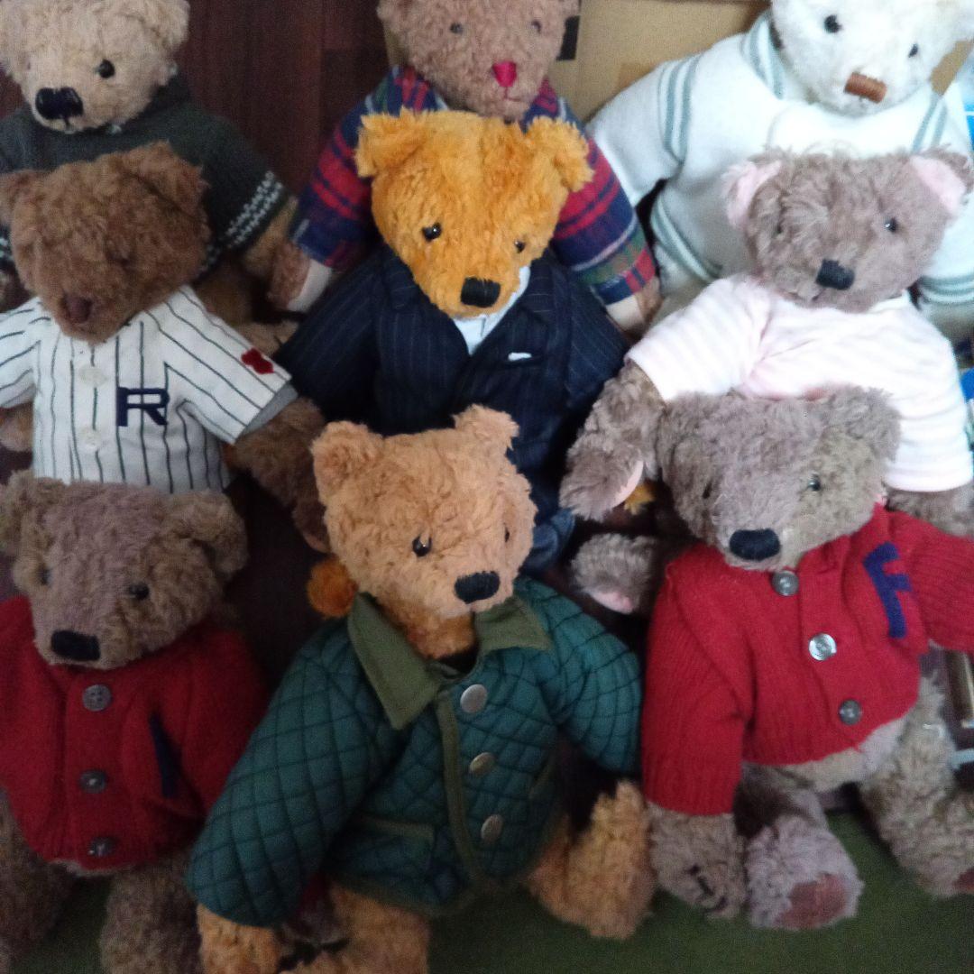 REGAL TEDDY BEAR 9体セット