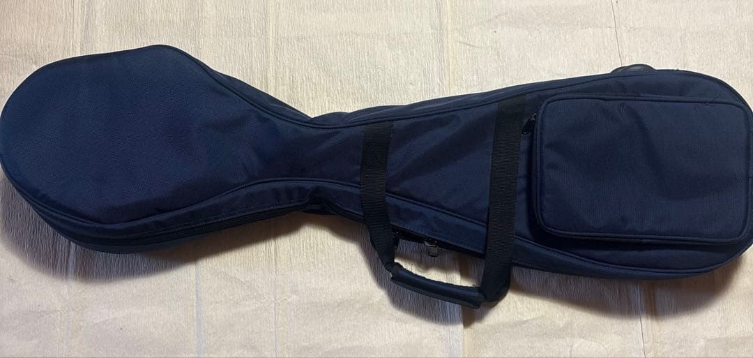 三味線ソフトケース　リュック・手さげツーウェイ【細棹・中棹用】　ネイビー
