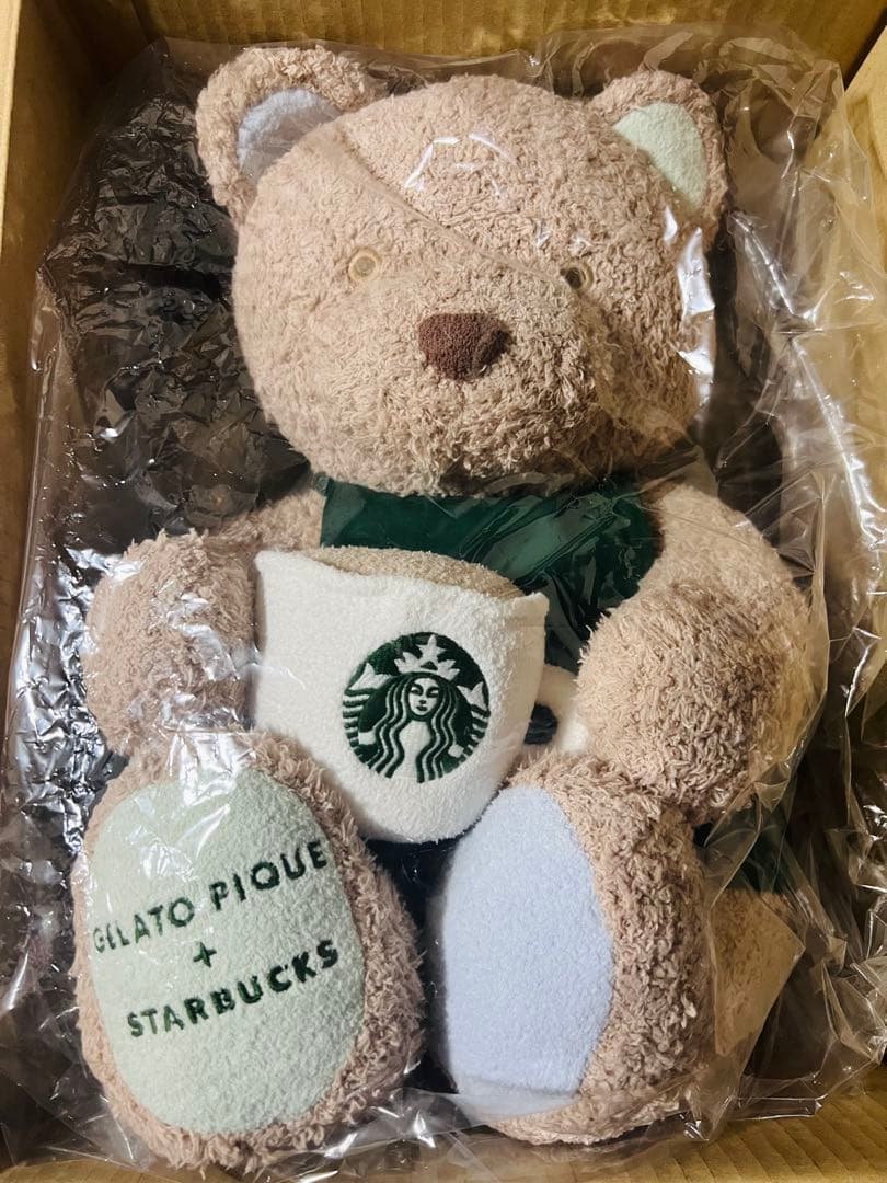GELATO PIQUE × STARBUCKS ぬいぐるみ　ティシュケース