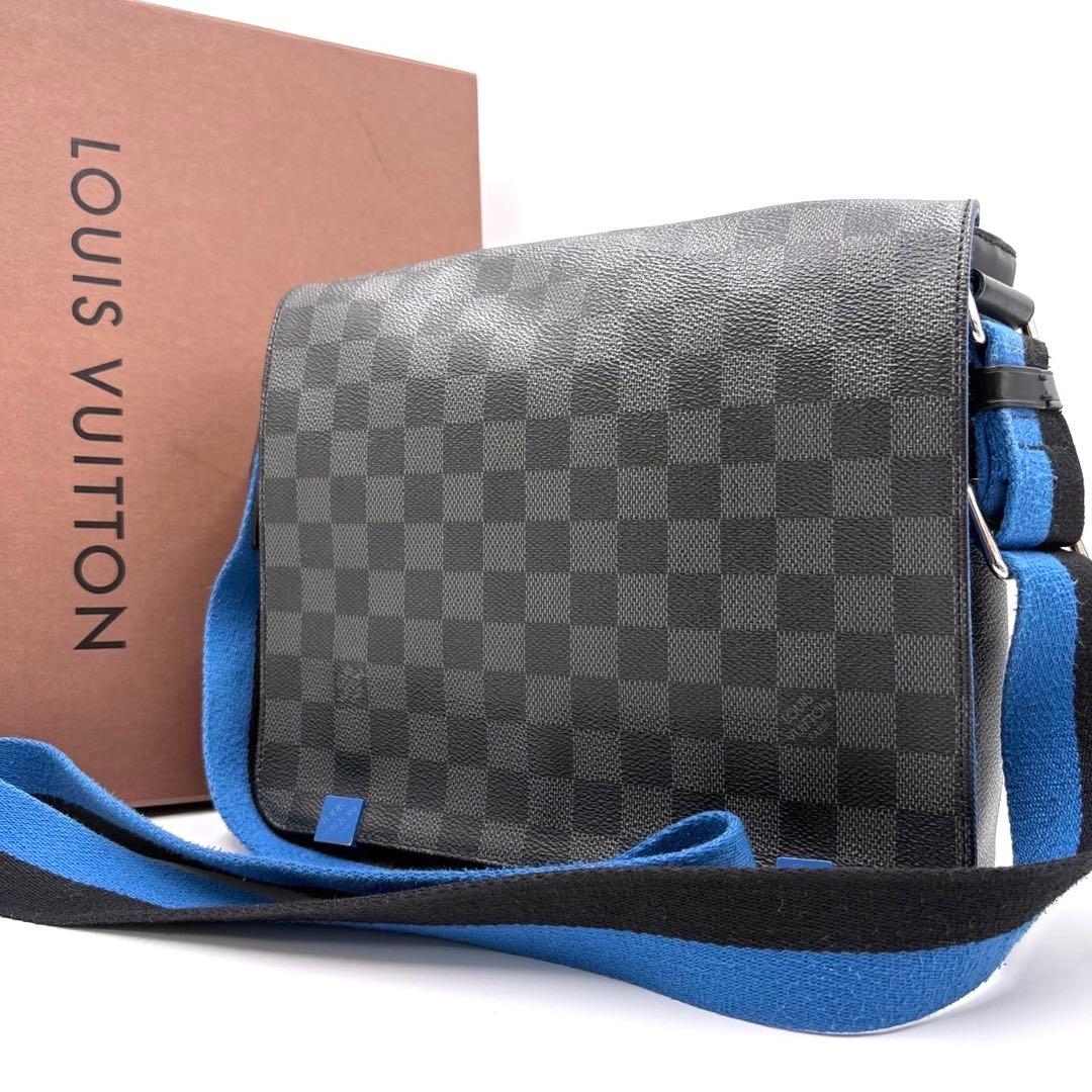 ルイヴィトン　ダミエグラフィット ディストリクト ショルダー　25043002