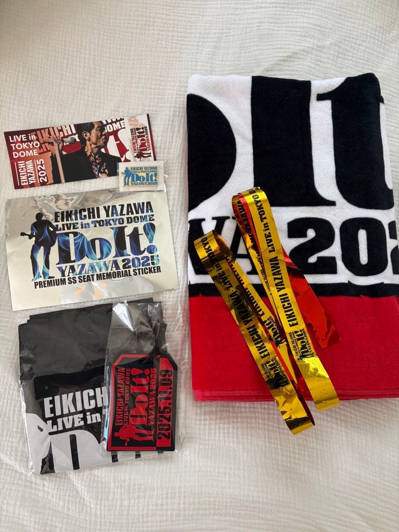 EIKICHI YAZAWA 2025 東京ドームグッズセット