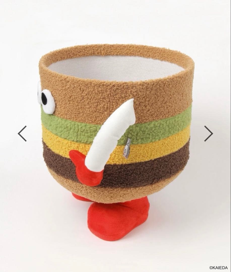 ニコアンド niko and… フレーバーズ スタンドバスケット ブラウン