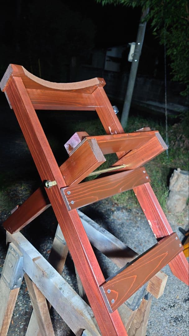 和太鼓用木製折りたたみスタンド