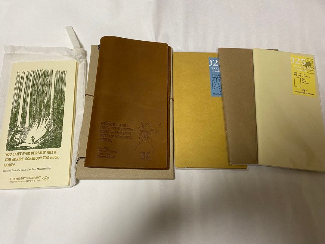 トラベラーズノート✨スナフキンセット✨他リフィル2冊　ファイル付