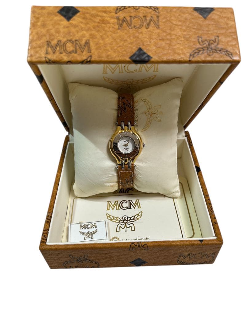 MCM エムシーエム　クォーツ MCM（エムシーエム） メンズ 腕時計 AM LINE 6991 ZP 18 XV アイボリー
