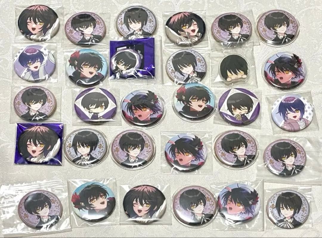 魔法使いの約束 まほやく スノウ ホワイト 缶バッジ まとめ売り 30点