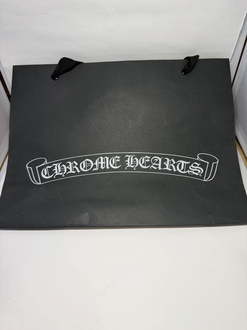 クロムハーツ CH長財布 キルティングブラックレザー インボイス原本