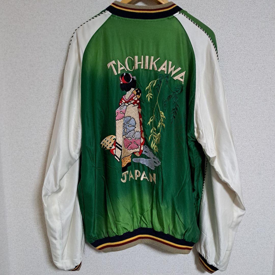 テーラー東洋 スカジャン TACHIKAWA 舞妓 エイジングモデル