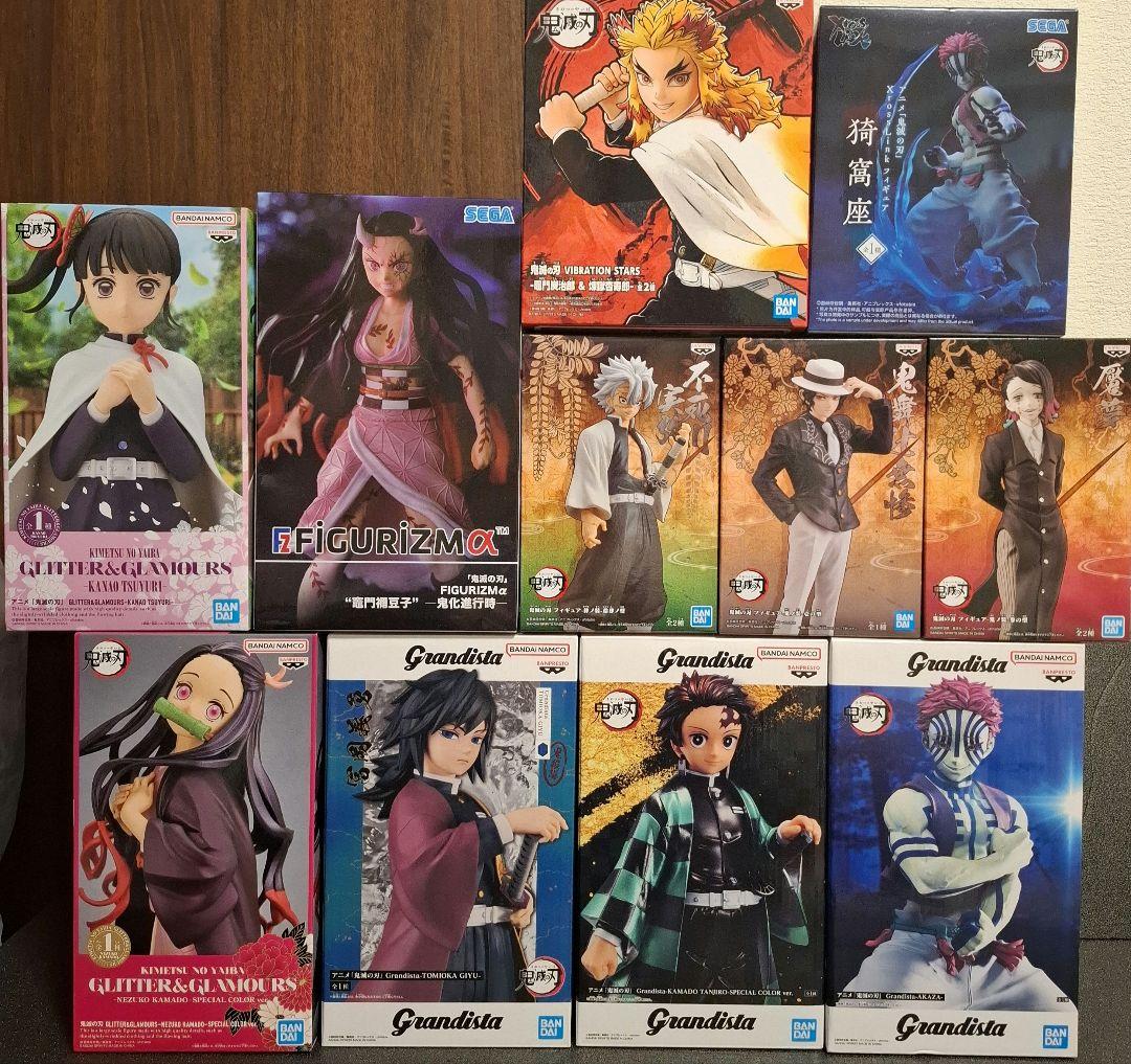 鬼滅の刃 フィギュア 絆ノ装 Grandista 猗窩座 義勇 など まとめ売り