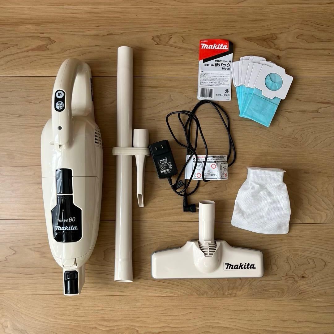 マキタのターボ 60 紙パック8枚付き 通販生活®コードレス掃除機 通販生活のマキタのターボ・60｜【公式