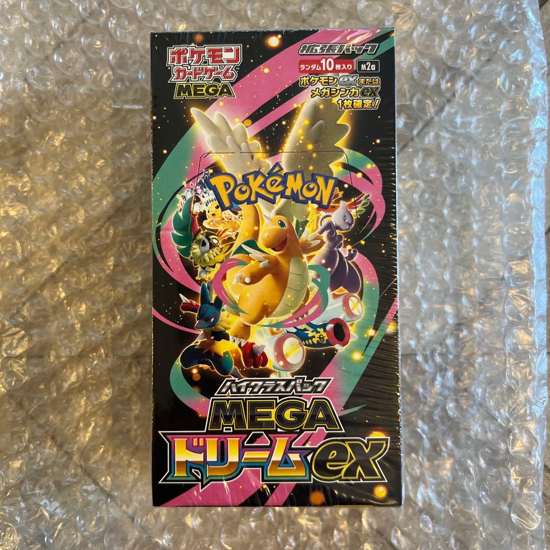 シュリンク付き ポケモンカード MEGA ドリーム ex 1BOX - メルカリ