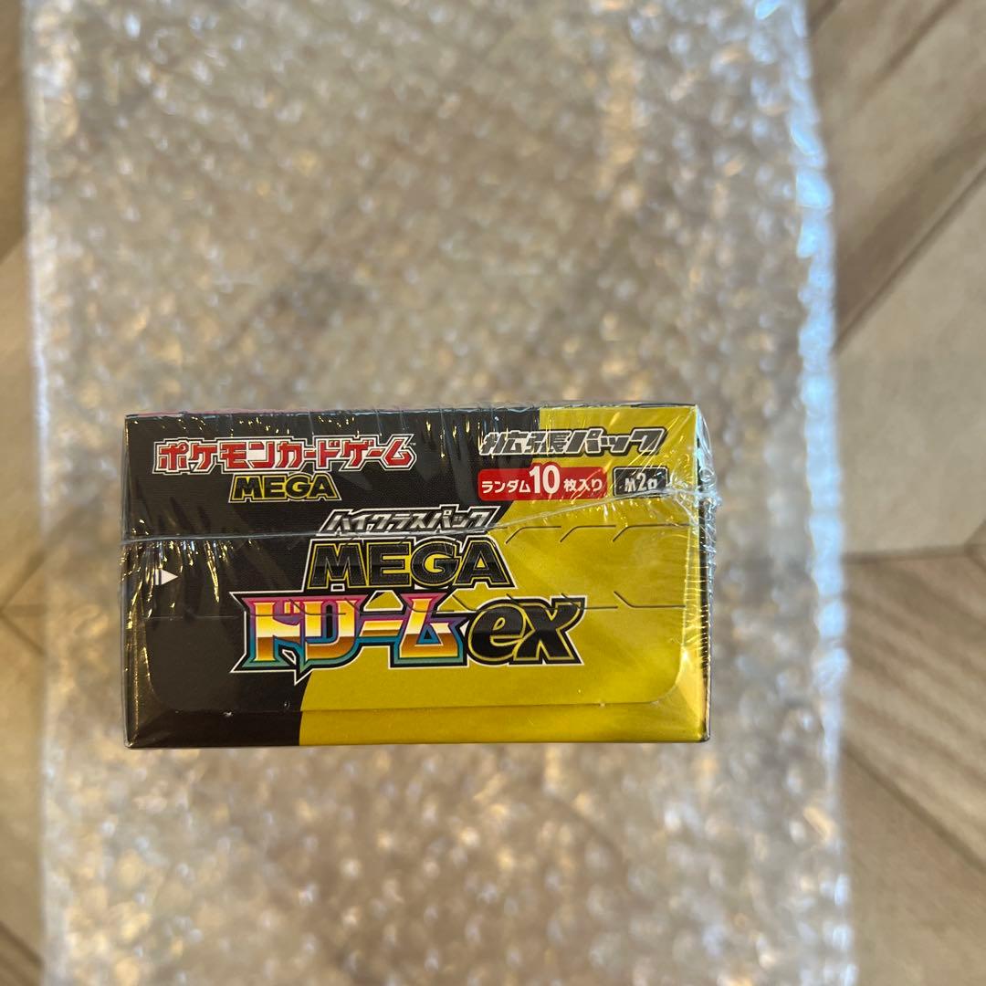 シュリンク付き ポケモンカード MEGA ドリーム ex 1BOX - メルカリ