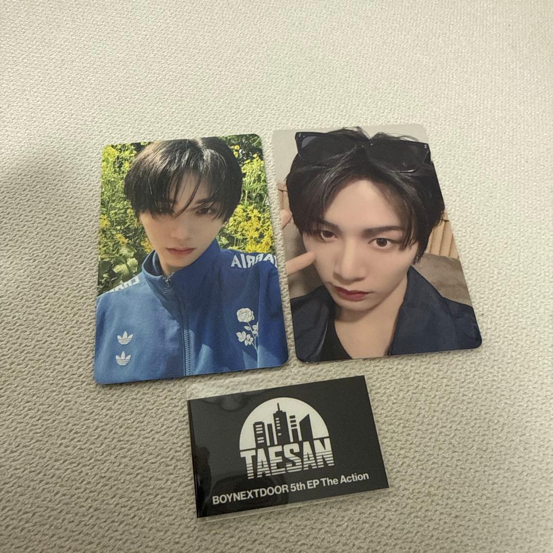 BOYNEXTDOOR The Action トレカ テサン - メルカリ