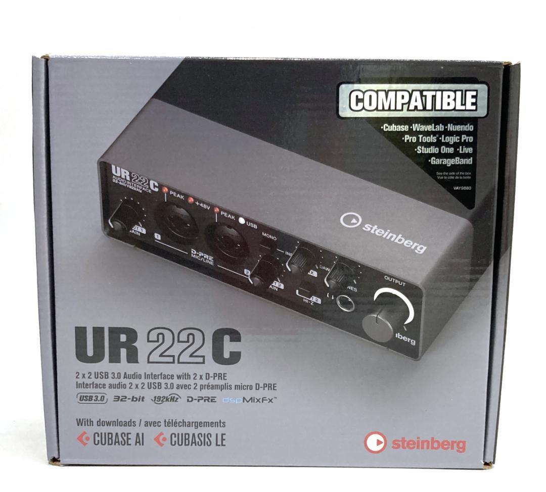 Steinberg　UR22C　USB　オーディオインターフェイス
