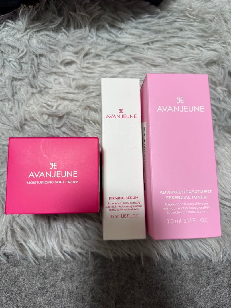 AVANJEUNE スキンケア3点セット 新品未使用（化粧水/美容液/クリーム）