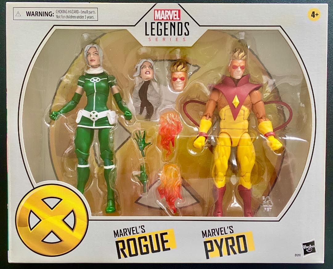 X-メン20周年記念 マーベルレジェンド ローグ パイロ 2-パック