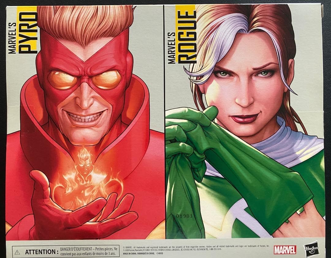 X-メン20周年記念 マーベルレジェンド ローグ パイロ 2-パック - メルカリ
