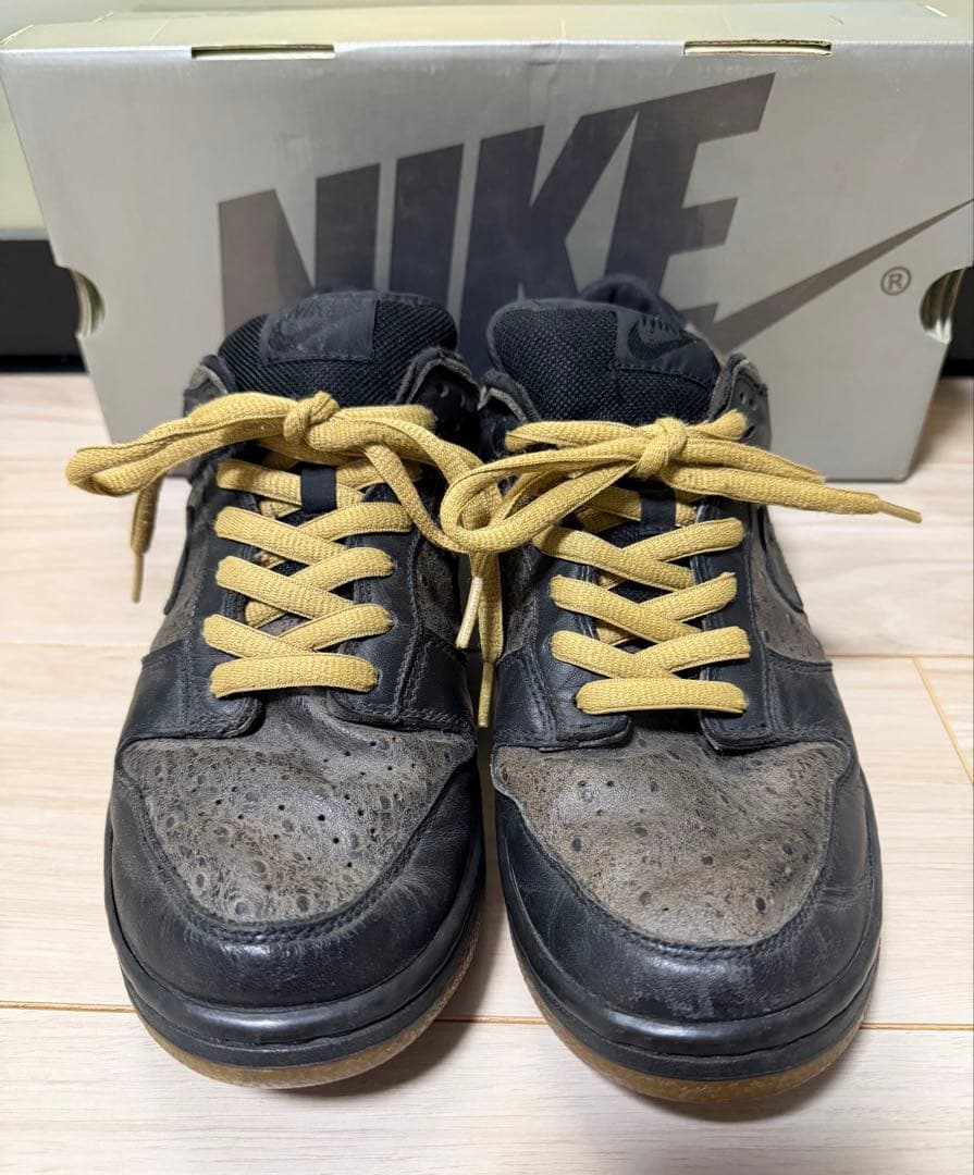 靴 nike sb dunk low pro ostrich 27.5