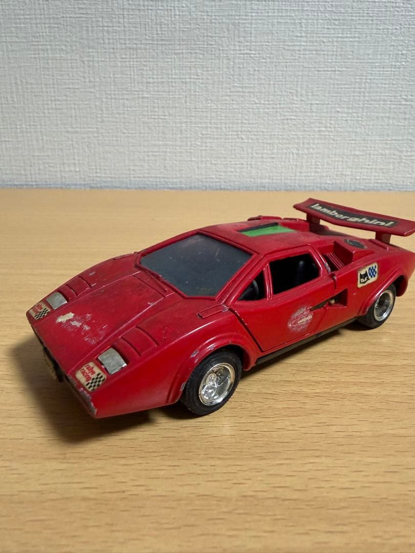 シンセイ ミニパワー ランボルギーニカウンタック 日本製 - メルカリ