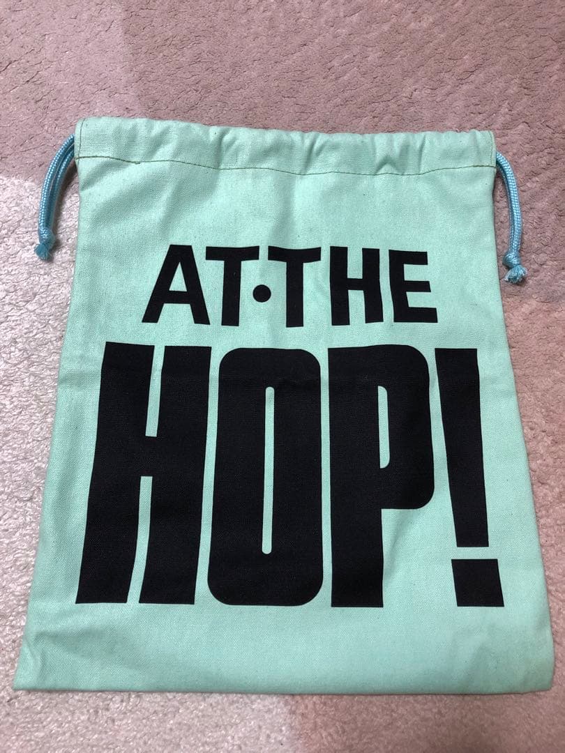 当時物 at the hop 巾着袋 creamsoda ピンクドラゴン 初期