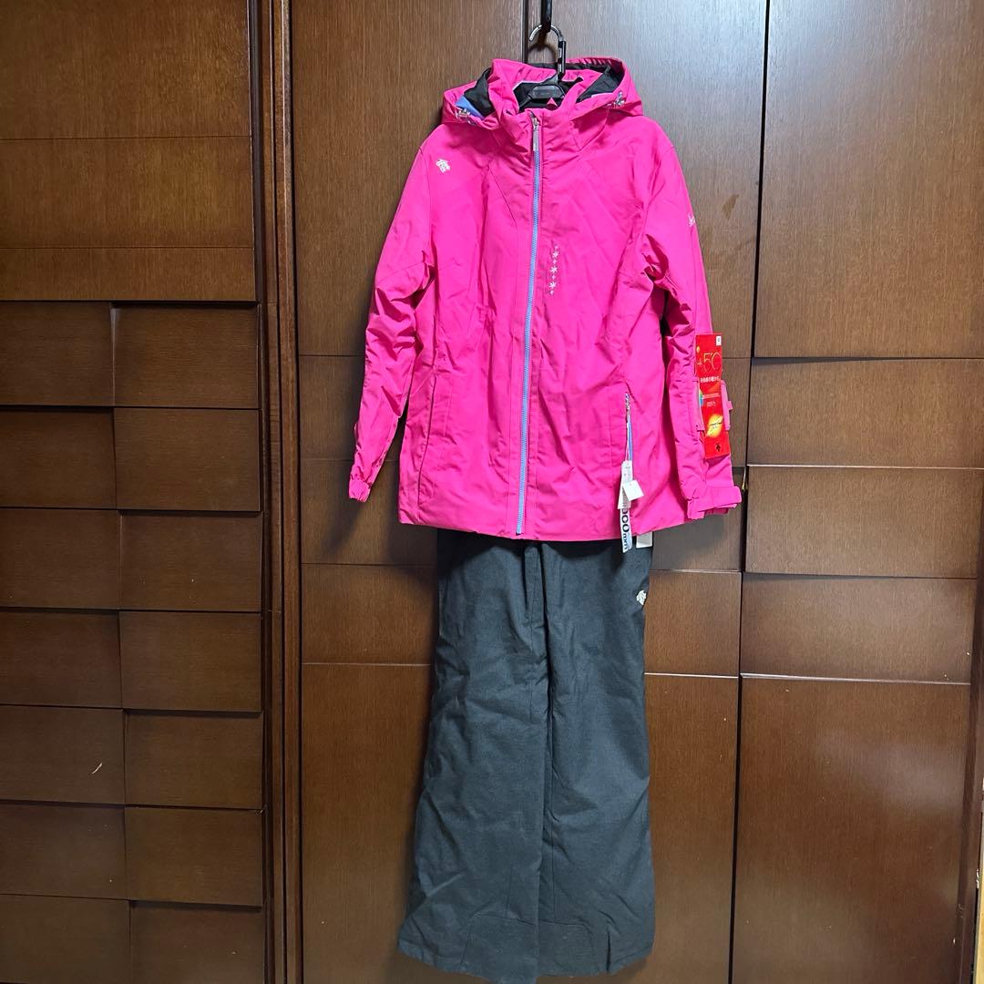 【銀さん専用】DESCENTE スキーウェア 女性用 ピンク 0 上下