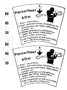 パンツァーファウスト シュツルムファウスト ドイツ軍 対戦車砲 パーツ