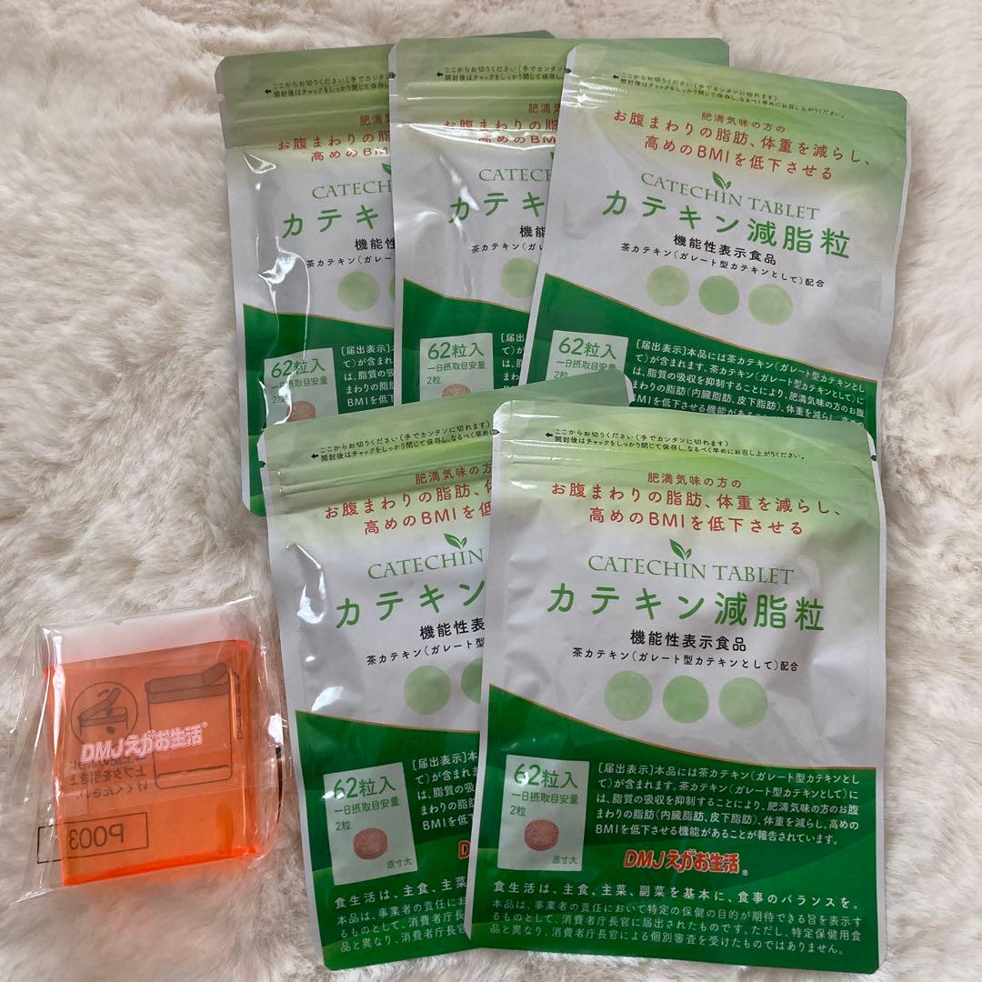 カテキン減脂粒 62粒×5袋セット