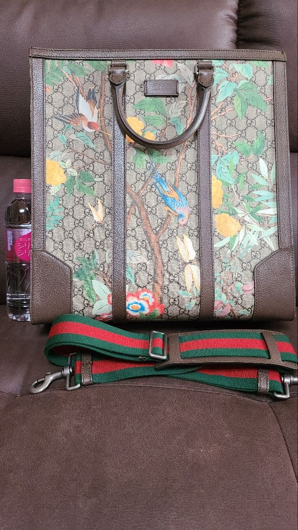 Gucci ティアン トートバッグ　ショルダー付き