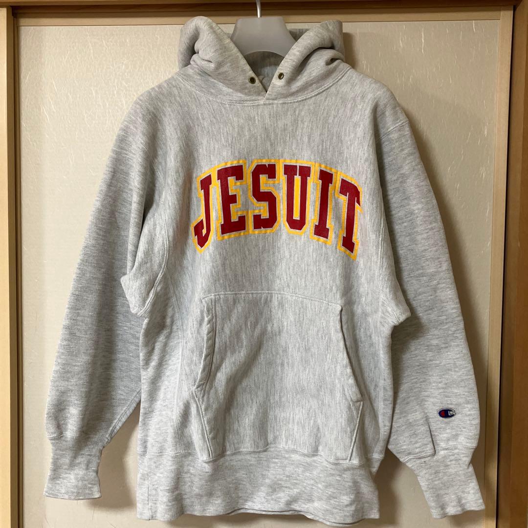 k*8様 美品 90's トリコ刺繍タグ チャンピオン リバースウィーブパーカー