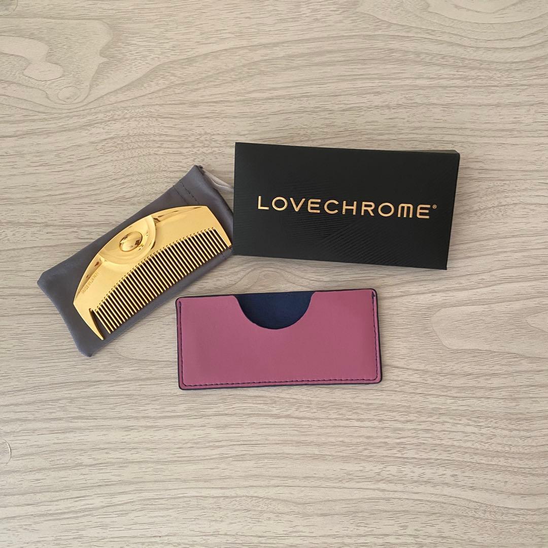 LOVE CHROME ラブクロム K24GP ツキ ゴールド ケース・紙袋・箱 - メルカリ