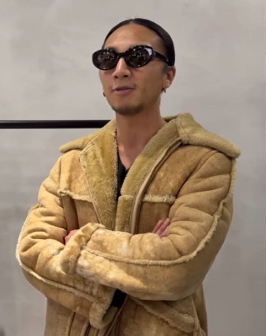 70's USA製 \"RANCHER\"ムートンJKT L THIS MAN 大野