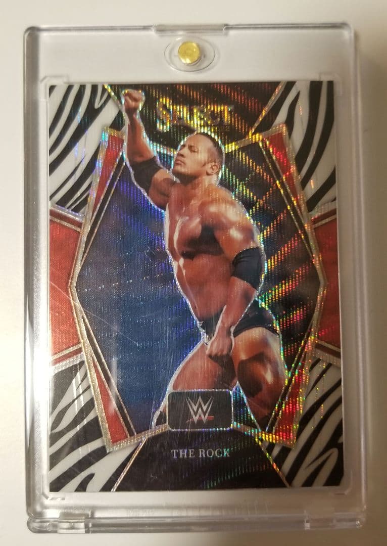 ザロック The Rock 22 PANINI SELECT WWE zebra