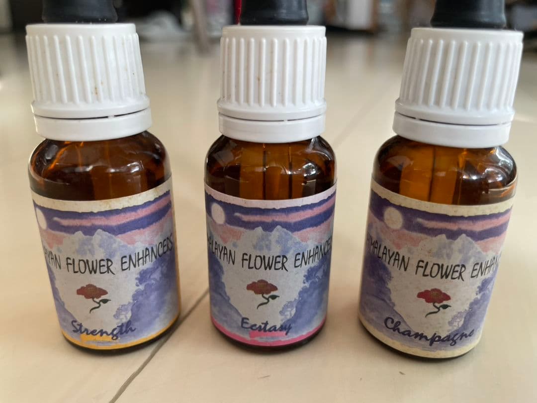 ［新品］ヒマラヤ フラワーエンハンサー 3本　ストレングス/エクスタシー/クラガ