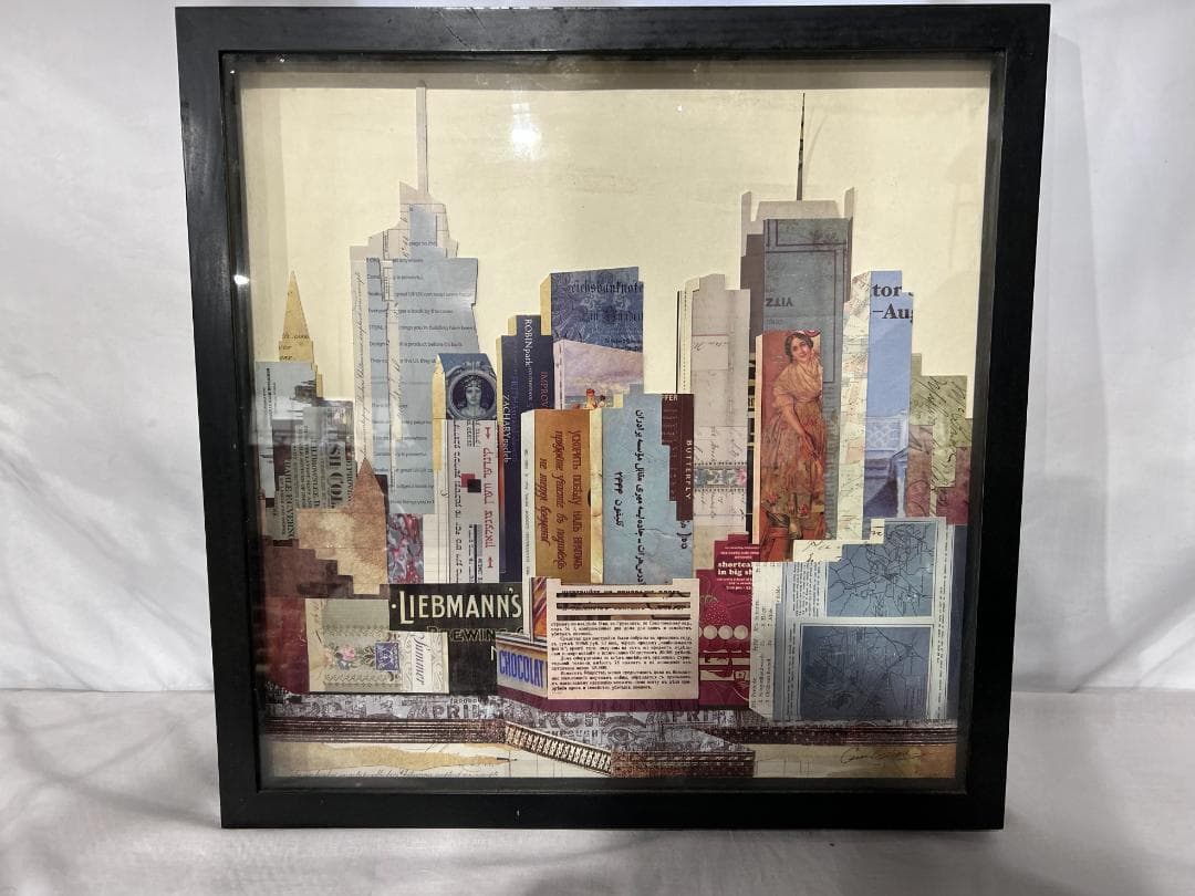 KARE / カレ｜ピクチャーフレーム アート ニューヨークシティB｜コラージュ