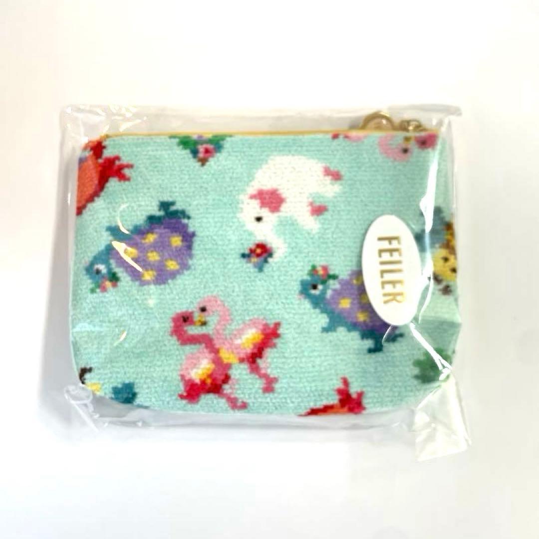 フェイラー 神崎恵 ファンキーフォーチュン ポーチ グリーン 新品